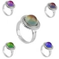 thumbnail image 4 of 8PCS Halloween Kid's Ring Adjustable Color Changing Ring Mood Ring Party Favor, 4 of 10