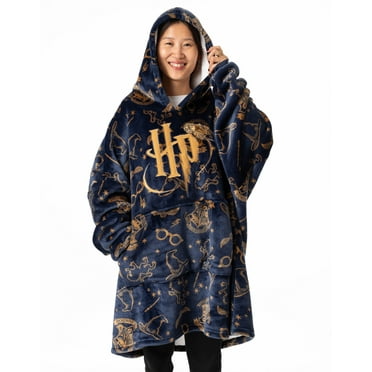Harry Potter Womens Blue Blanket Hoodie