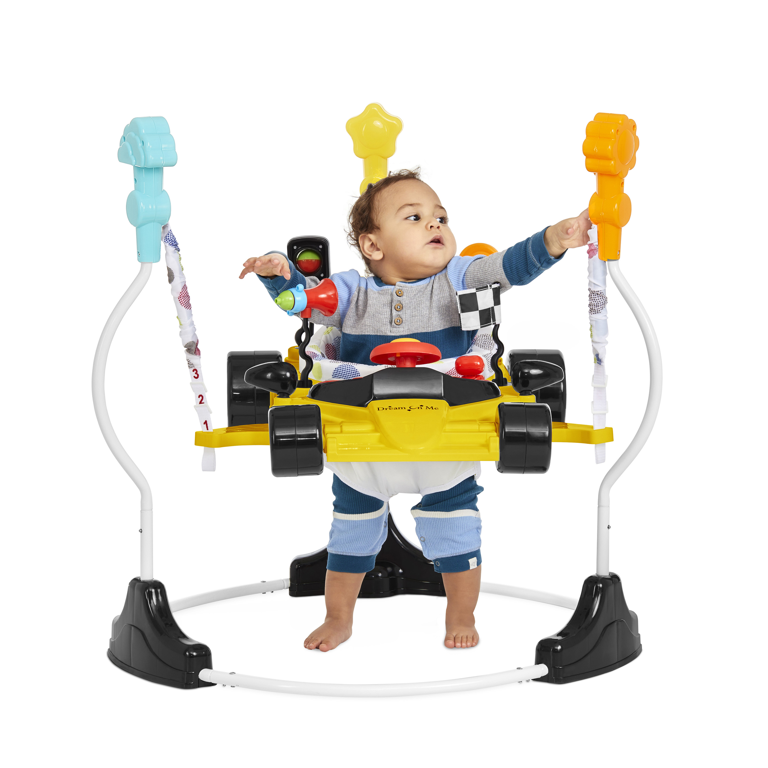 Dream on Me Champ Activity Center & Jumper in Yellow