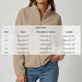 thumbnail image 5 of Fleece Jacket for Women Fashion Cozy Soft Stand Collar Zip Up Outerwear for Fall Winter Hiking & Daily Wear, 5 of 9