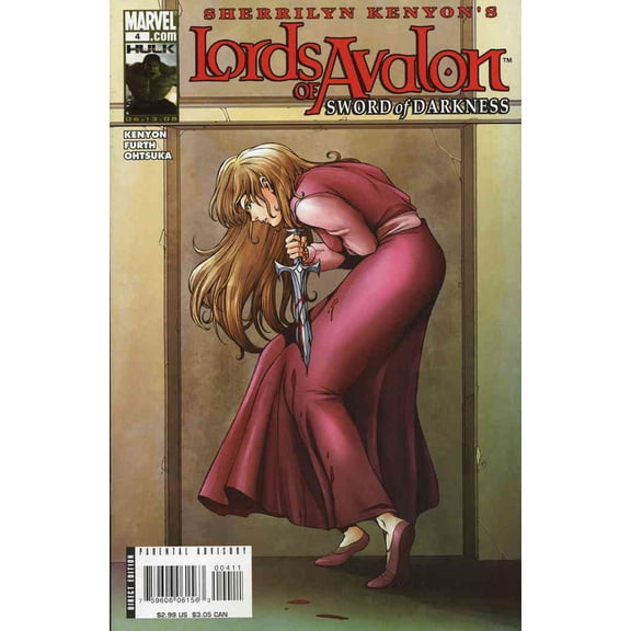 Lords of Avalon: Sword of Darkness #4 VF ; Marvel Comic Book