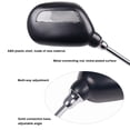 thumbnail image 4 of QualitChoice 1 Pair Rear View Mirror Adjustable 22-25mm Back Sight Reflector Cycling Biking Plastic Motorcycle Mirrors Glass, 4 of 6