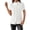 White, variant on Womens Trendy Summer Tops Crochet Knit Striped Round Neck Short Sleeve Tops Boho Embroidered Button Down Cute Blouses Dressy Casual Pink S