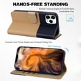 thumbnail image 3 of Compatible avec iPhone 11 Pro Max Étui Portefeuille Motif Animaux Mignons avec Fentes pour Cartes Couverture Rabattable, 3 of 5