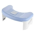thumbnail image 1 of Taburete De Inodoro Plegable Anti Estreñimiento Potty Step Para Baño Oficina Azul, 1 of 7