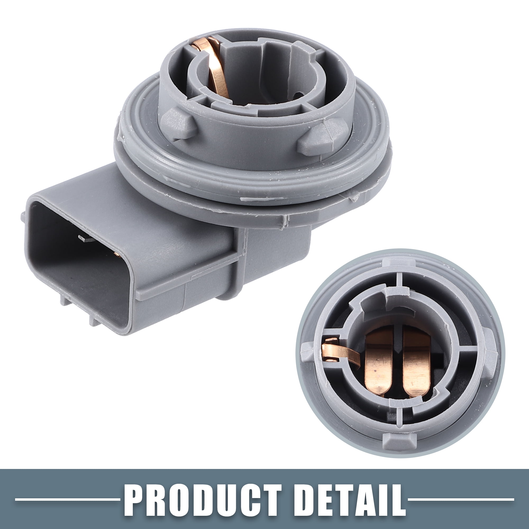 Unique Bargains Headlight Bulb Holder 921603C000 for Hyundai Accent 2006-2011 Gray