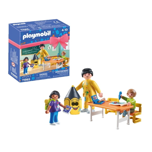 Set de Juego Playmobil Primer día de colegio 71965