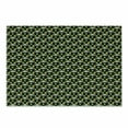 thumbnail image 1 of Alien Cutting Board, Sketch Style Portraits Dotted Background Space Crafts Transportation, Decorative Tempered Glass Cutting and Serving Board, Small Size, Apple Green Eggshell, by Ambesonne, 1 of 1