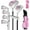 Women-Pink, variant on XDriveMax 8-Pieces Complete Golf Club Set for Men Includes Stand Bag with Rain hood , Fairway Wood Head Covers, Hybrid, Irons and Putter, Red-Left Handed