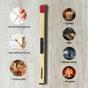 3 PACK 8 Match Stick Shaped Multipurpose Butane Lighter BBQ Candle lighter Gift for woman man Christmas Halloween