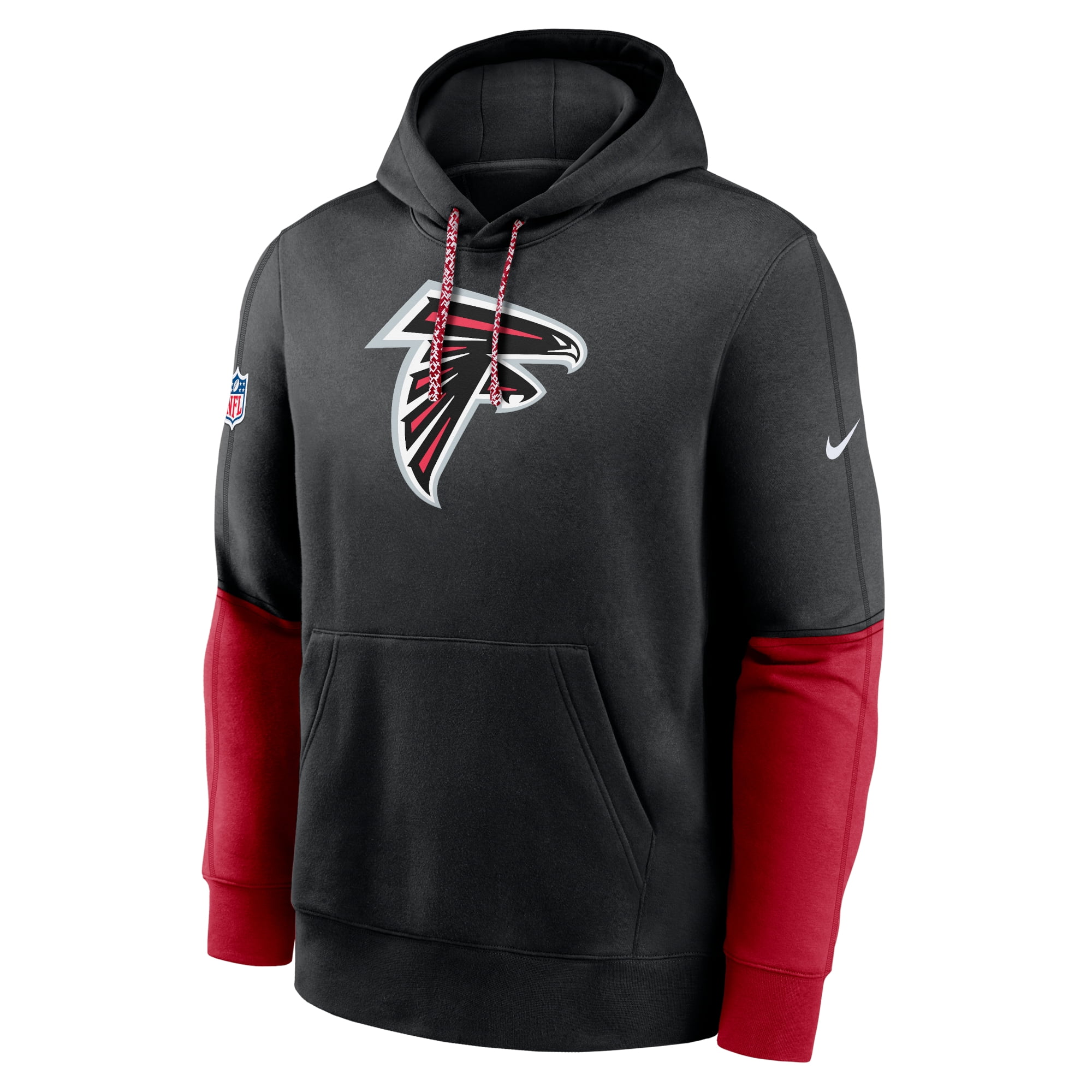 Men's Nike Black Atlanta Falcons 2024 Sideline Club Pullover