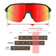 thumbnail image 3 of Gafas de sol deportivas polarizadas envolventes estilo escudo para esquí Sutro Lite para hombres y mujeres – Triatlón, voleibol, running, béisbol, pádel 118, 3 of 9
