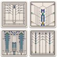 thumbnail image 1 of CoasterStone Ensemble de Sous-Verres de Fenêtres Ennis Multicolore, 1 of 3