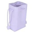 thumbnail image 1 of PU Leather Drawstring Pouch Bag, 4.5 X 3 X 7.7in Universal Camera Protective Bag, Portable Instant Camera Film Printer Storage Organizer, 1 of 7