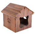 thumbnail image 2 of Rascador para casa de gatos, tablero para rascar, cama para dormir, Protector de muebles cómodo, refugio, para gatitos, animales pequeños, sumi Salvador Cama nido, 2 of 8