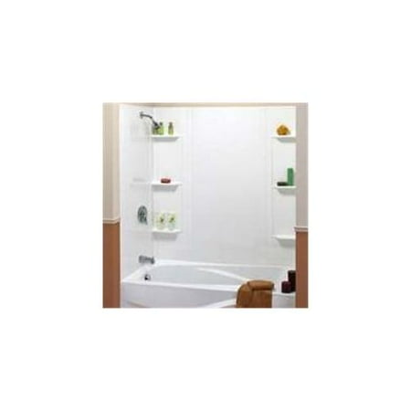 Maax Air Tubs - MAAX 101604 000 130 Tempest Tub Wall Kit Bone