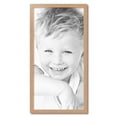 thumbnail image 2 of ArtToFrames 18x36 Inch Red Oak Picture Frame, This Brown Wood Poster Frame is Great for Your Art or Photos, Comes with 060 Plexi Glass (4846), 2 of 8