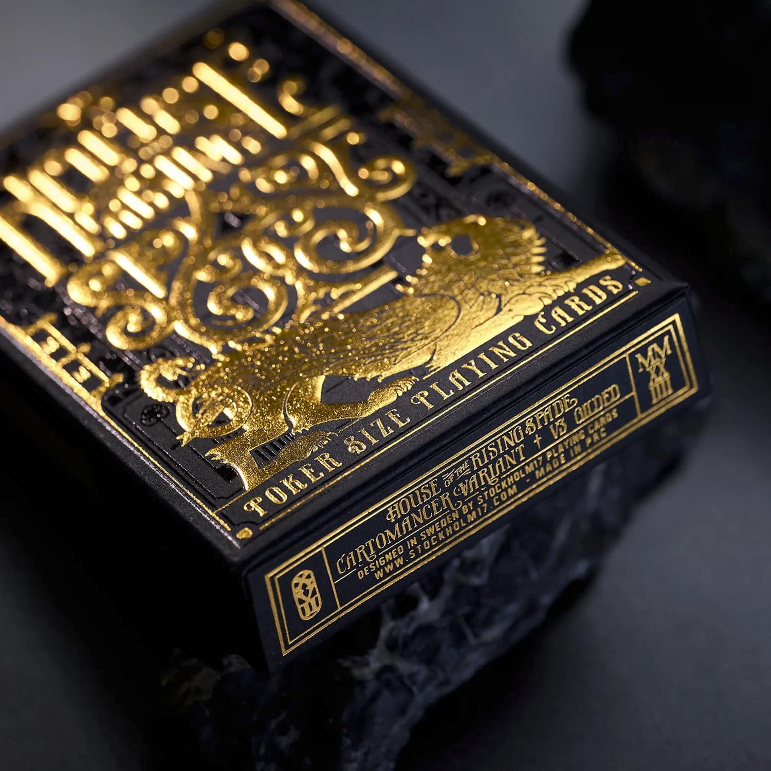 House of the Rising Spade - Gilded Cartomancer Playing Cards by Stockholm17