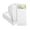 White, variant on Cash envelopes, 6.5 inches x 3.5 inches, 100 pieces per pack, kraft paper, self-adhesive large pack cash envelopes, suitable for budgets, cash and coin savings, checks, and other purposes.