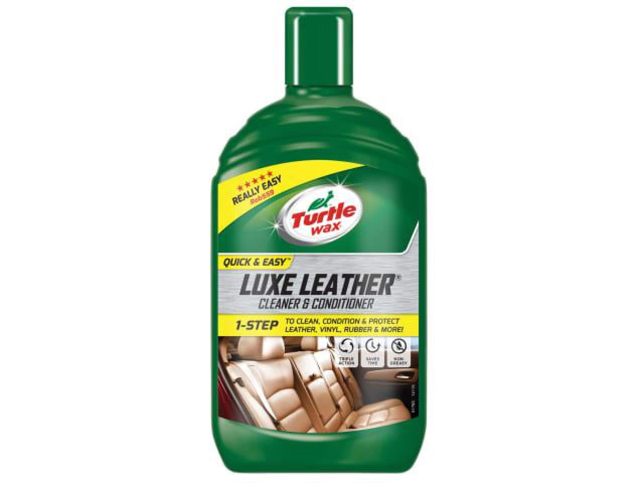 Turtle Wax Quick and Easy Luxe Leather Cleaner and Conditioner, 16 oz 