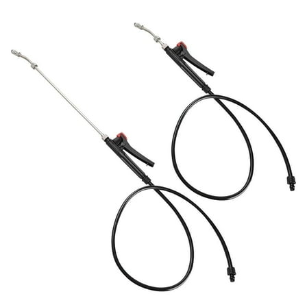 1 Pcs Replacement Sprayer Wand - Adjustable Universal Spray Wands, Stainless Steel Sprayer Wand with Adjustable Nozzle, Trigger Wand, Hose H9W8