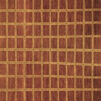 Ahgly Company Indoor Square Checkered Brown Modern Area Rugs, 7' Square