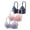 Blue1, variant on 3 Pack Women's Lace Push Up Bras Posture Correcting Breathable Full Coverage Push up Bra