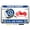 Chrome - Style 1, variant on [Officially Licensed U.S. Air Force Product] - Motorcycle Domed Custom-Made Personalized Metal License Plate Frame with Proud Parent US Air Force & Wings Symbol Design - Gold