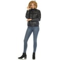 thumbnail image 4 of White Mark Women's Removable Fur Faux Leather Puffer Jacket, 4 of 7