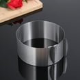 thumbnail image 6 of WAXIAYU 6- 12 Inch Layered Cake , Round Shape Stainless Steel Adjustable Ring Cake Bakeware Tool, 6 of 8