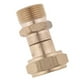 thumbnail image 4 of 1 Pieza M22 X M22 Conector de Acoplamiento Adaptador de Manguera de Lavadora a de Latón Giratorio, 4 of 8