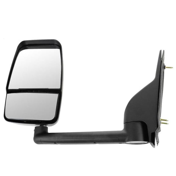 For 03-17 Chevy Express Savana Van Rear View Tow Mirror Manual Folding Left Side