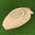 thumbnail image 3 of Hytrove Cesta Beige Con De Ratán Simulado Para Guardar Pan, Y, 3 of 7