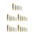 thumbnail image 3 of Eigraketly Paquete de 6 brocas centrales, brocas para agujeros de 1,0-5,0mm, repuesto portátil de acero de alta velocidad, herramientas manuales de Tipo 2 5piezas Eigraketly CBP191892, 3 of 5