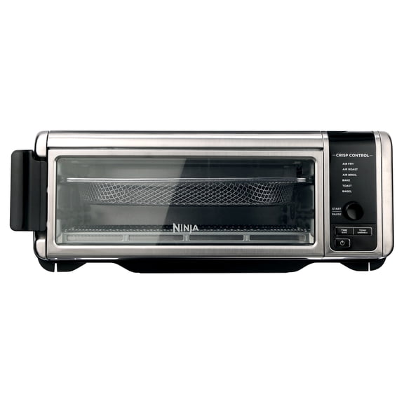 Restored Ninja Foodi 6-in-1 Digital Air Fry, Large Toaster Oven, Flip-Away, SP080 (Refurbished)
