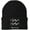 Aquarius, variant on Zodiac Signs Embroidered Beanie | 100% Acrylic Warm Skull Caps with 12 Astrology Designs | Horoscope Symbol Headwear for Men & Women, Black