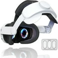 thumbnail image 1 of Headband for Meta Quest 3, Adjustable Elite Headband Replacement for Enhanced Support, Foldable Comfortable VR Accessory to Reduce Face and Head Pressure, 1 of 7