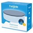 thumbnail image 3 of Funsicle 16 ft Round Above Ground Swimming Pool Cover, Gray, Adults, 3 of 4