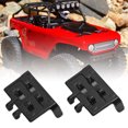 thumbnail image 4 of RC Servo Mount Bracket, 2PCS RC Steering Servo Mount Aluminum Alloy High Strength Stable For 1/24 RC Car ANGGREK Otros, 4 of 8