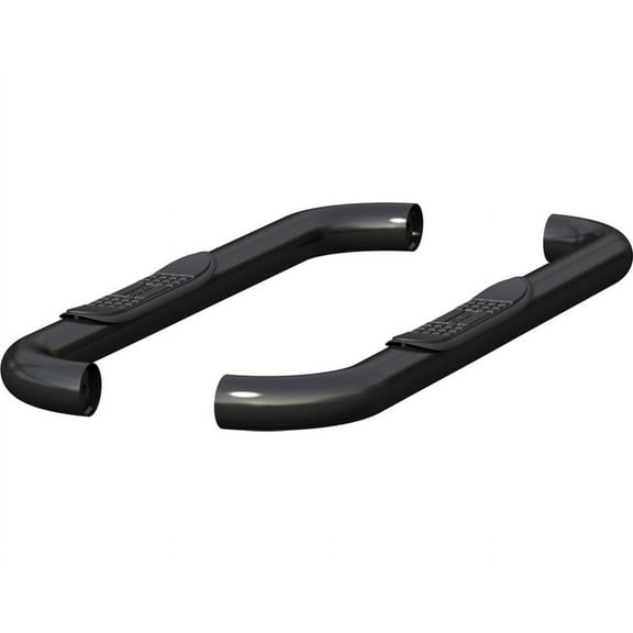 Aries 205039 Nerf Bars, Powdercoated Black Covers Cab Length Fits select: 2013-2018 RAM 1500, 2009-2012 DODGE RAM 1500