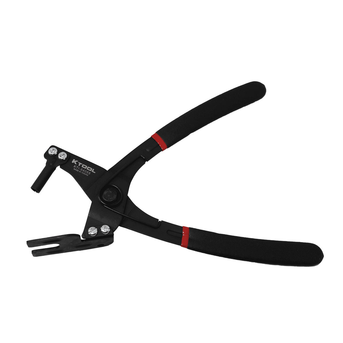 K-Tool 54055 Heavy Duty Exhaust Grommet Pliers with 25-Degree Offset