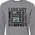 thumbnail image 4 of Inktastic Library Books Reading Librarian Gift Long Sleeve T-Shirt, 4 of 5