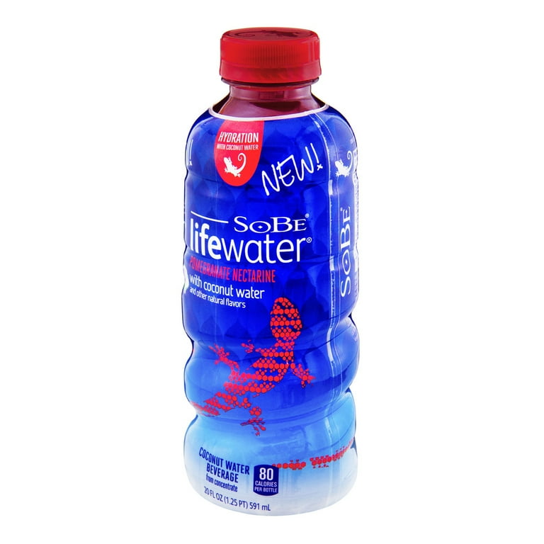 SoBe Life Water Pomegranate Nectarine Beverage, 20 Oz