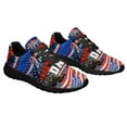 thumbnail image 6 of Independence Day Shoes American flag Eagle Print Sneakers Lightweight Comfortable Running Shoes for Men Women Black Size 10.5, 6 of 7