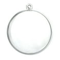 thumbnail image 3 of Clear Acrylic Fillable Christmas Ball Ornament, 2-3/8-inch, 3 of 3