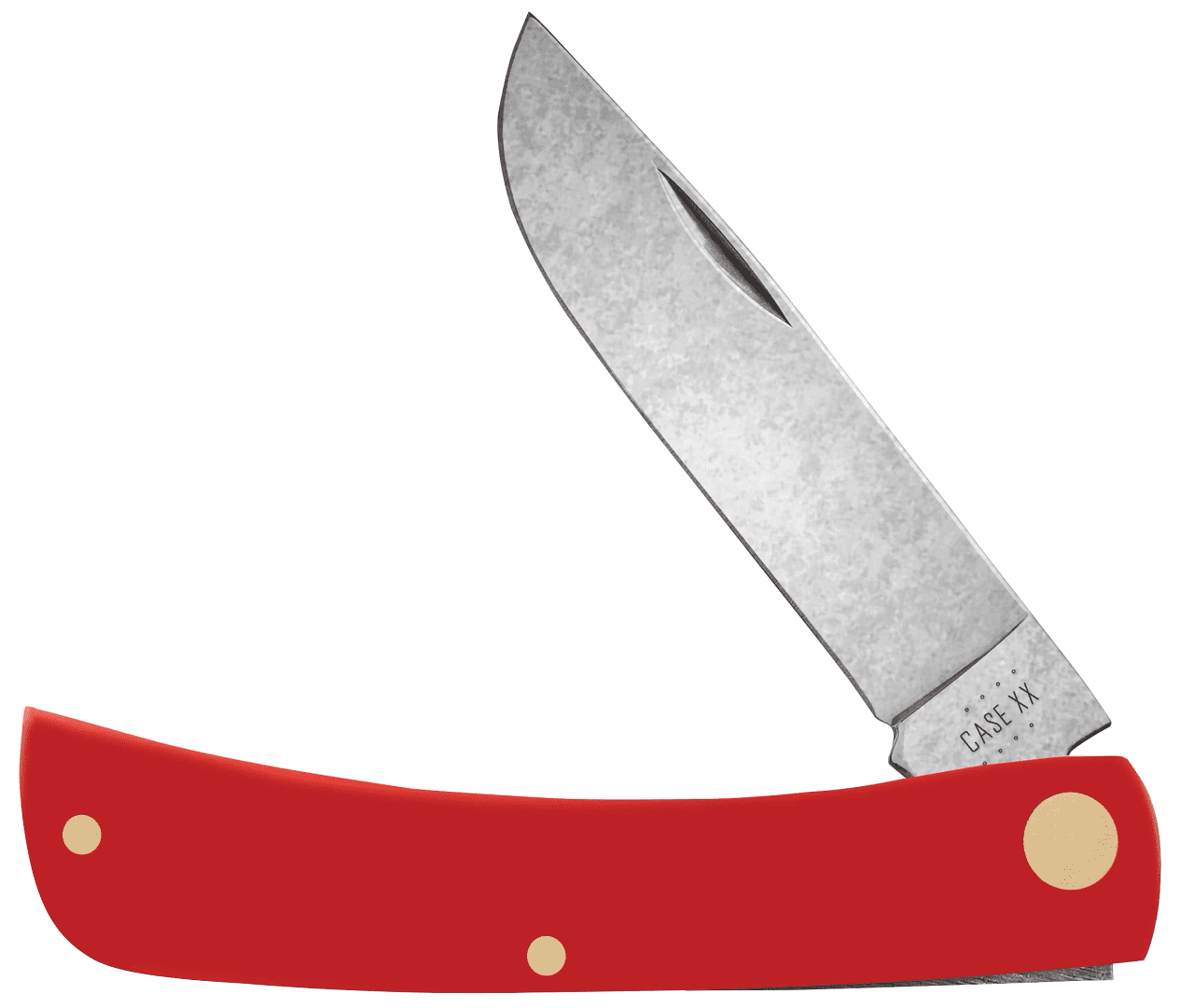 Case xx 'American Workman' Sodbuster Jr 73932 Red Synthetic Pocket