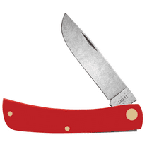 Case XX Knives 'American Workman' Sodbuster Jr Red Synthetic Pocket Knife Pocket Knife