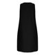 thumbnail image 5 of Largo Vestido de Verano Fluido para las Mujeres Color Sólido Estilo de Lino Rodilla-Longitud Vestido de Sol Casual, Poliéster Suave con Bolsillos, 5 of 6