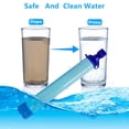 thumbnail image 3 of Travel Water Filter, Double PP Fiber Filter Technology, Portable Water Filter For Backpacking, Emergency Preparedness, Removes Contaminants Without Chemicals, Up To 1,500 Liters, 3 of 5