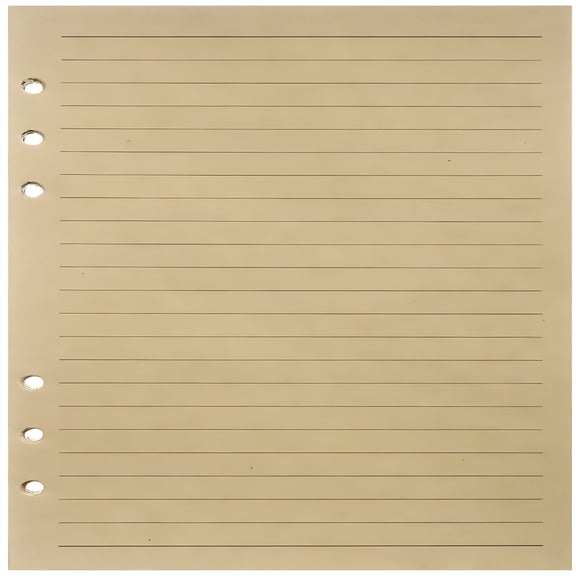 CCOCC A5 Refill Paper,Lined Craft Paper for Leather Journal Notebook Inserts 160 Pages